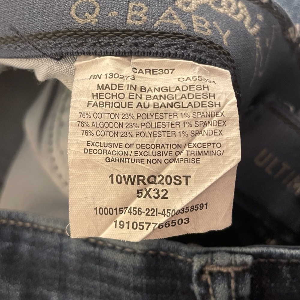 Wrangler Q-Baby Riding Jeans Size 28/5 x 32 - Picture 6 of 15